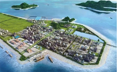 舟山綠色石化基地管道