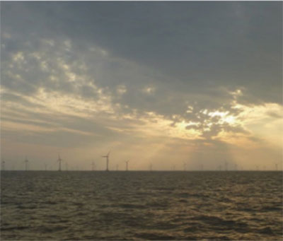 如東海上風電場路由調(diào)查